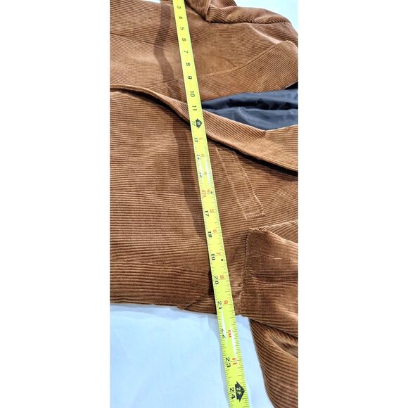 Mens Vtg 911 Collection Brown Corduroy 2 Button Sport Coat Blazer Size 42R NWT - Picture 12 of 14